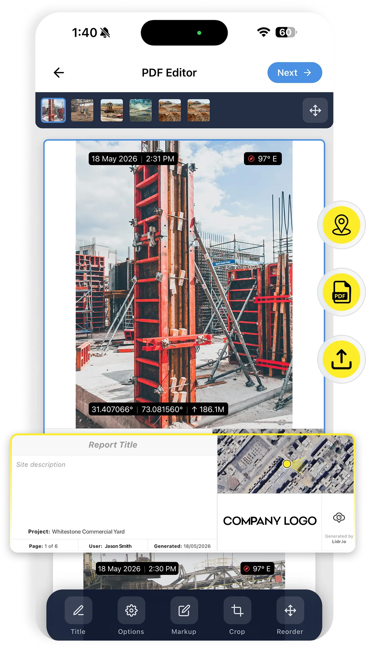 Instant PDF Reports With Context